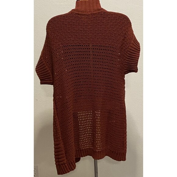 Coldwater Creek Womens Size M Short Sleeve Open Cardigan - Picture 9 of 11